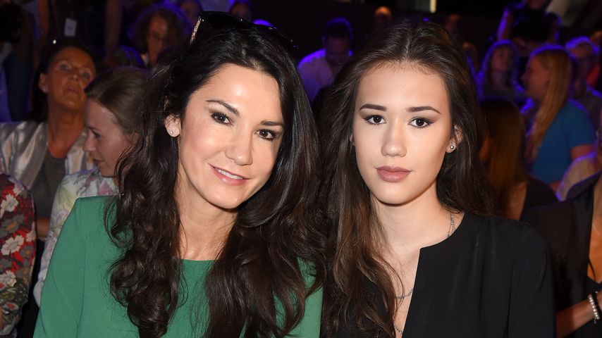 Mariella Ahrens und Tochter Isabella Ahrens bei der Berlin Fashion Week 2016