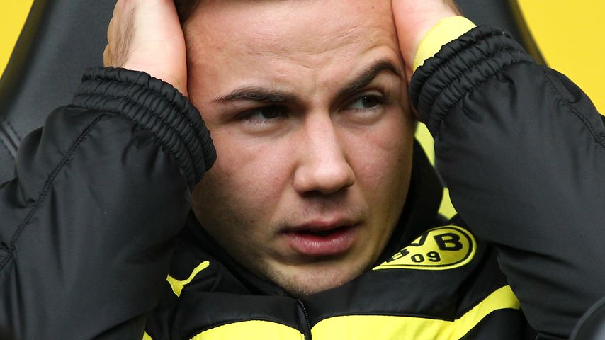Mario Götze beim Spiel Borussia Dortmund - FC Augsburg