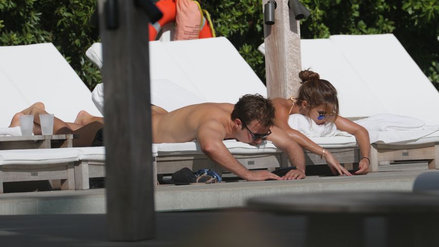 Mario Götze und Ann-Kathrin Brömmel