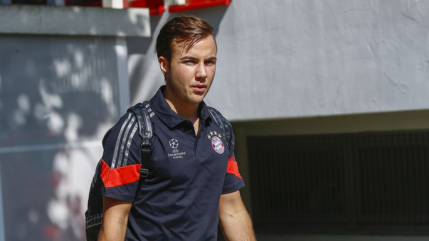 Mario Götze unterwegs in München