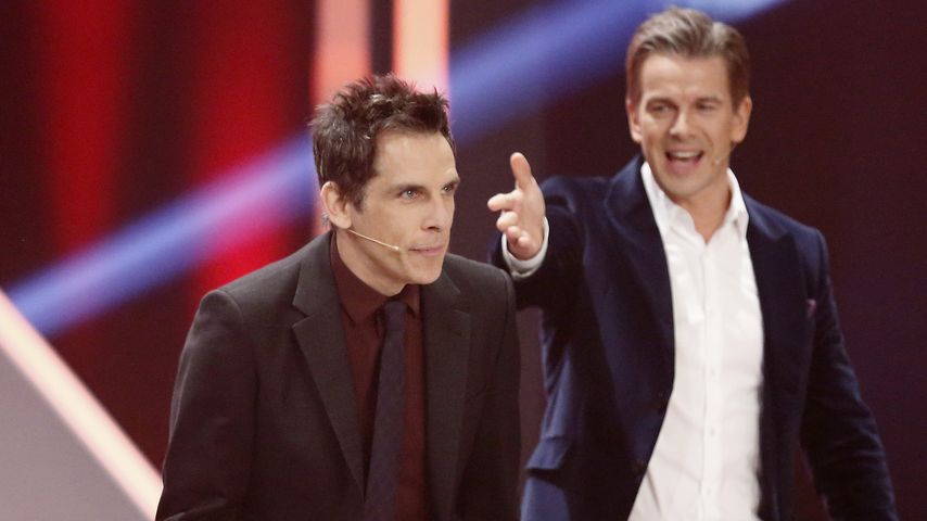 Ben Stiller und Markus Lanz