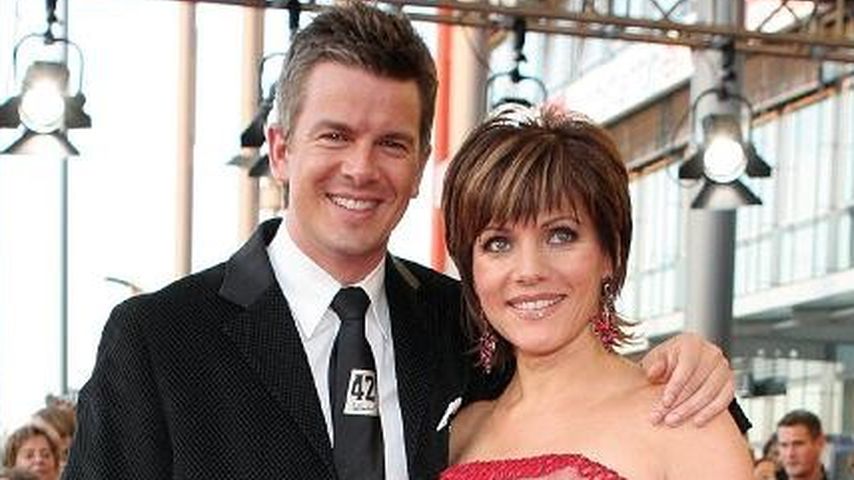 Markus Lanz und Birgit Schrowange