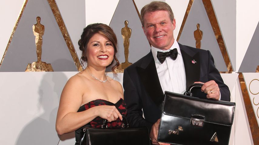 Martha Ruiz und Brian Cullinan bei der Oscar-Verleihung 2016