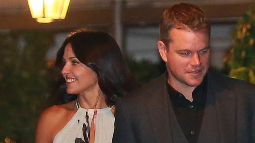 Matt Damon und Luciana Barroso