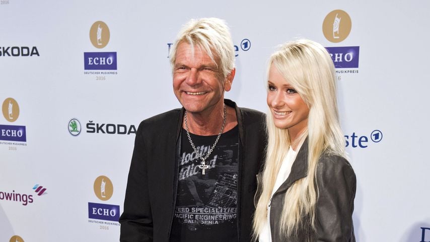 Matthias Reim und Christin Stark beim ECHO in Berlin