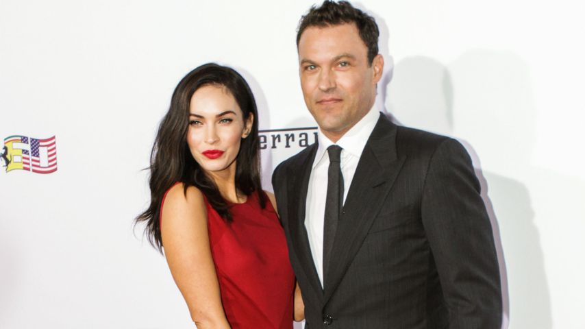 Megan Fox und Ehemann Brian Austin Green auf einer Gala von "Ferrari" in Beverly Hills