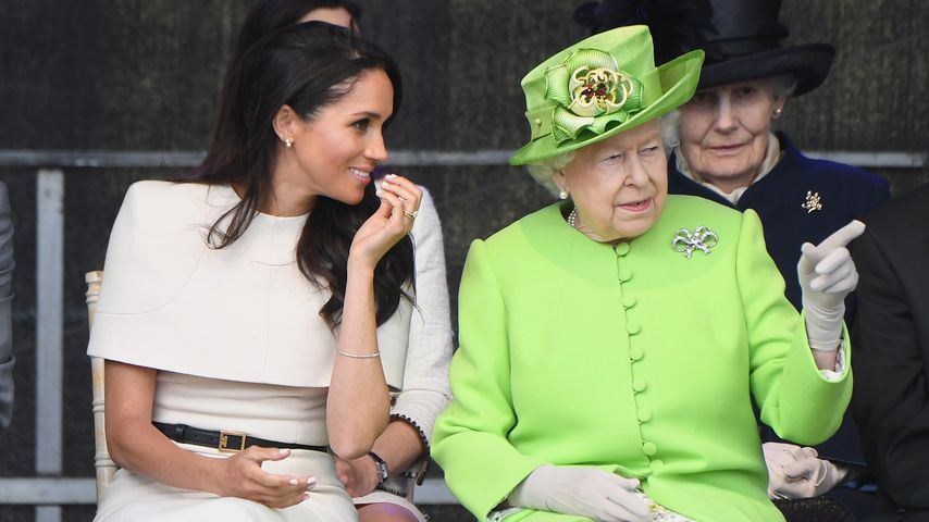 Herzogin Meghan: So war ihr erster Solo-Termin mit der Queen