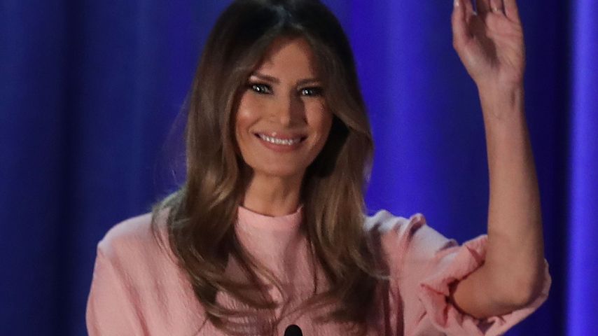 Melania Trump bei einem Wahlkampf-Termin in Pennsylvania
