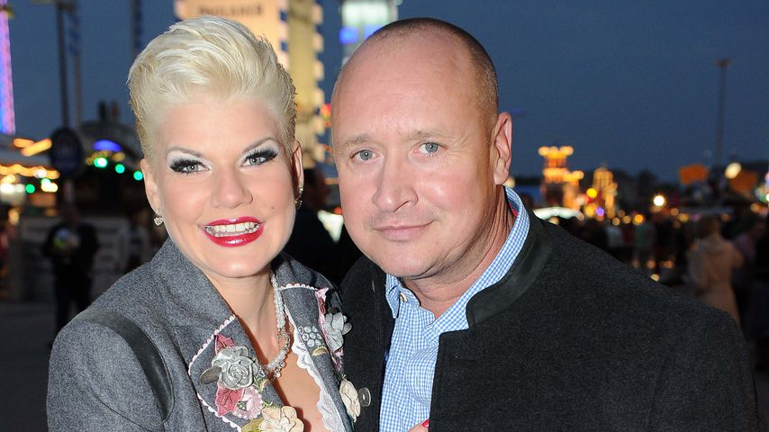 Melanie Müller und ihr Ehemann Mike Blümer auf dem Oktoberfest 2016