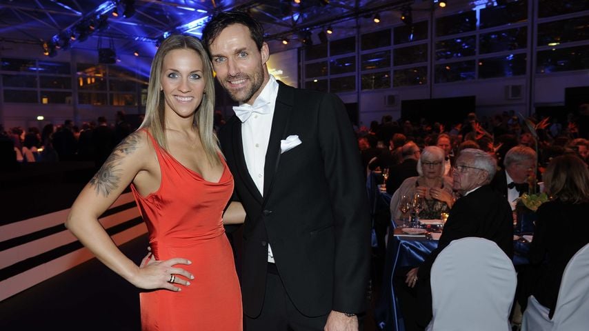 Melissa Thiem und Sven Hannawald bei der German Sports Gala 2016