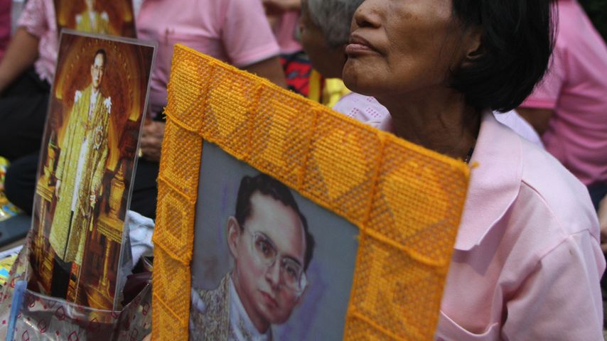 Trauer um König Bhumibol aus Thailand