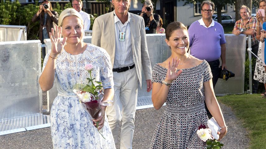 Prinzessin Victoria von Schweden und Mette-Marit