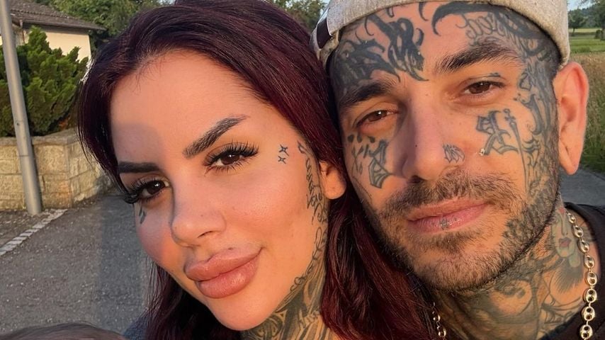 Mia Madisson und Matteo Rocco mit Tochter Sarabi