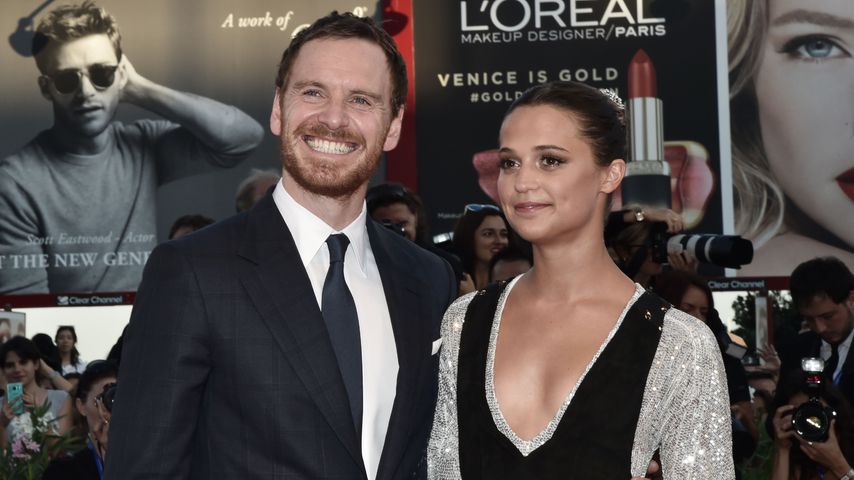 Michael Fassbender und Alicia Vikander bei der Premiere von "Liebe zwischen den Meeren"