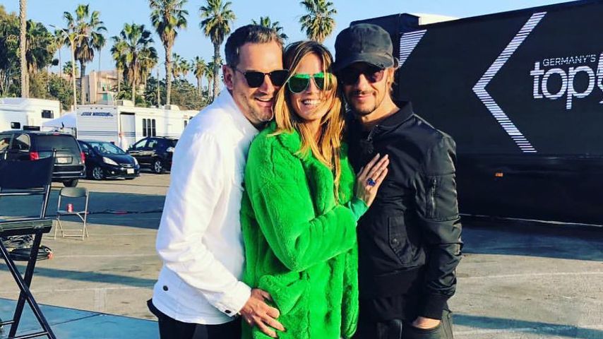 Michael Michalsky, Heidi Klum und Thomas Hayo