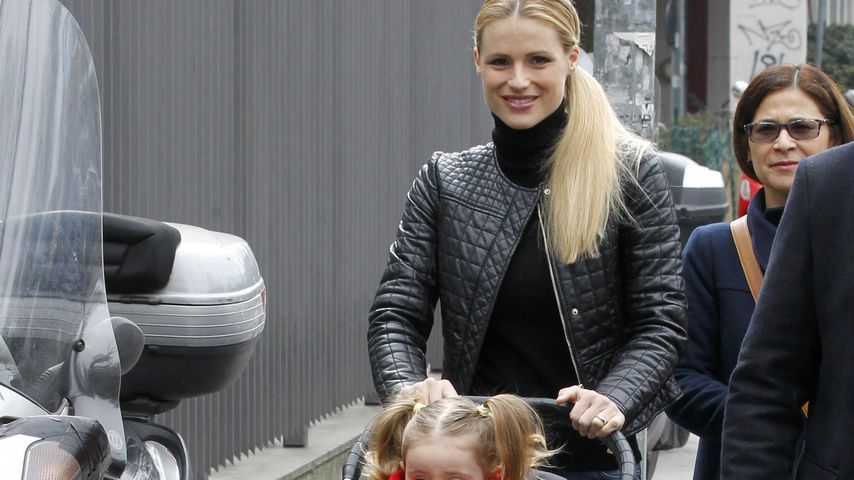 Michelle Hunziker, Sole Trussardi und Celeste Trussardi