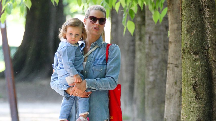 Michelle Hunziker und Sole Trussardi