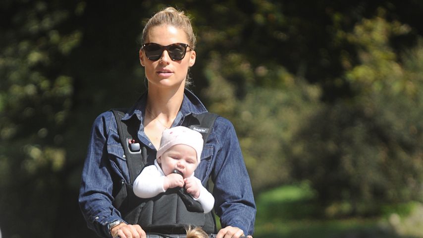 Michelle Hunziker, Sole Trussardi und Celeste Trussardi