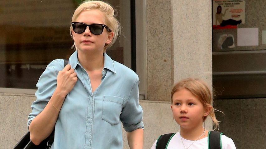 Michelle Williams mit Tochter Matilda Ledger 2013