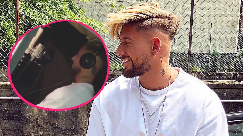 Überraschung: Was treibt Mike Heiter denn im Tonstudio?