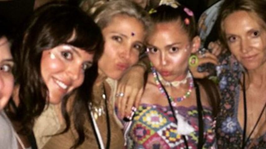 Miley Cyrus und Elsa Pataky