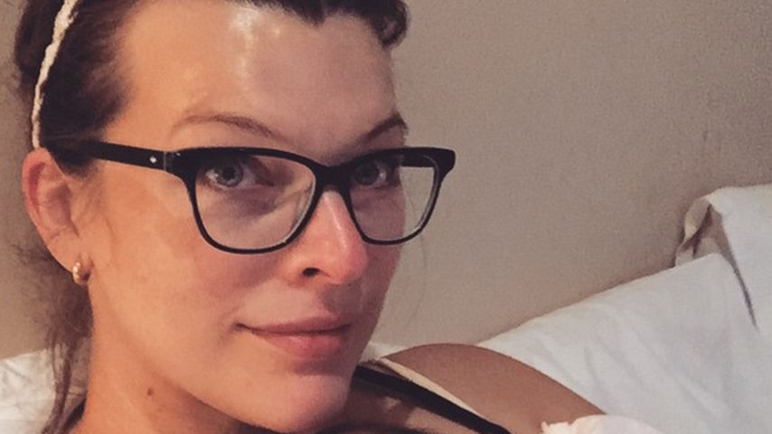 Milla Jovovich und Dashiel Edan Jovovich-Anderson