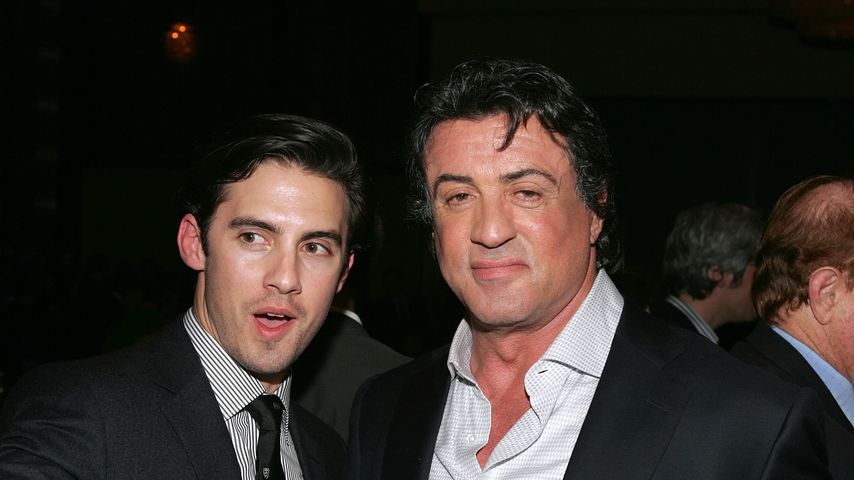 Milo Ventimiglia und Sylvester Stallone auf der Premiere von "Rocky Balboa"
