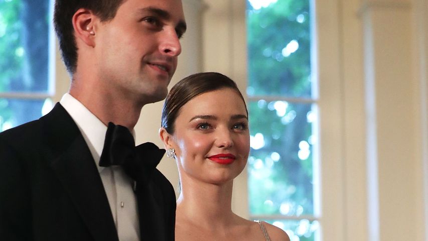Miranda Kerr und Evan Spiegel beim Nordic State Dinner 2016