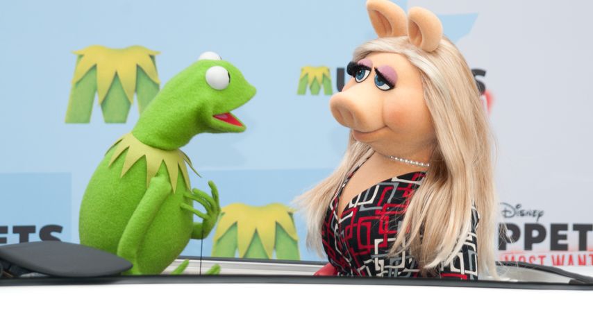 Miss Piggy und Kermit der Frosch