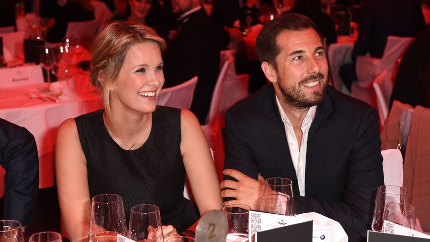 Monica Ivancan und ihr Ehemann Christian auf der "Golden Racket"-Gala