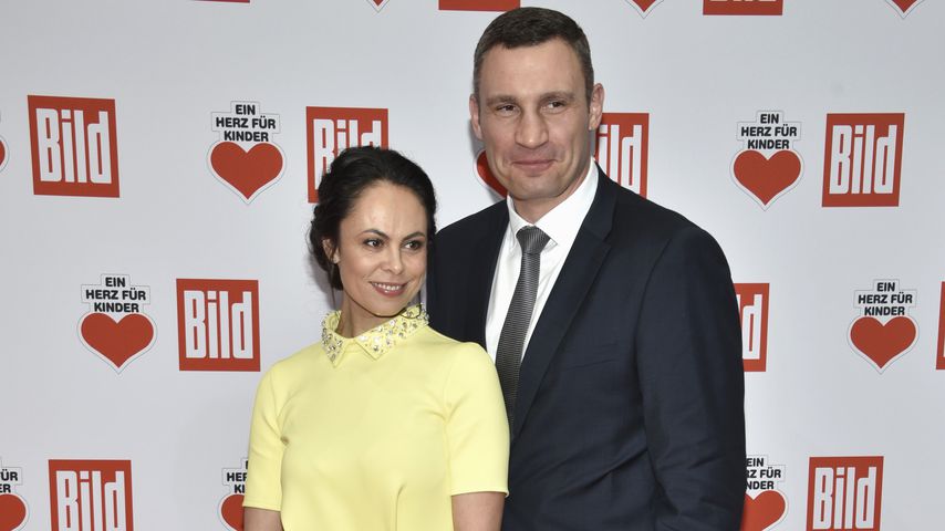 Natalia Klitschko und Vitali Klitschkobei der "Ein Herz für Kinder"-Gala 2016