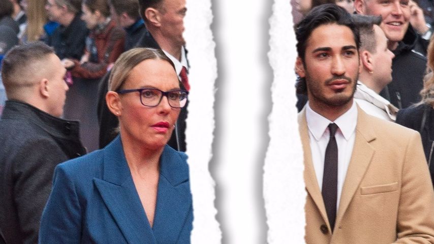 Natascha Ochsenknecht und Umut Kekilli im April 2016 auf einer Filmpremiere in Berlin