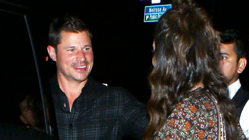 Nick Lachey und seine schwangere Frau Vanessa Lachey in Beverly Hills