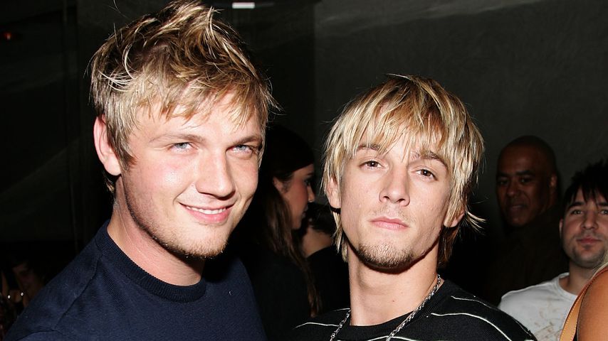 Nick und Aaron Carter bei einer Geburtstagsparty in Los Angeles 2006