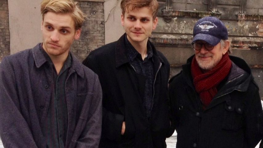 Steven Spielberg und Nico Ehrenteit