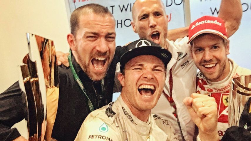Nico Rosberg nach dem Gewinn des Weltmeistertitels