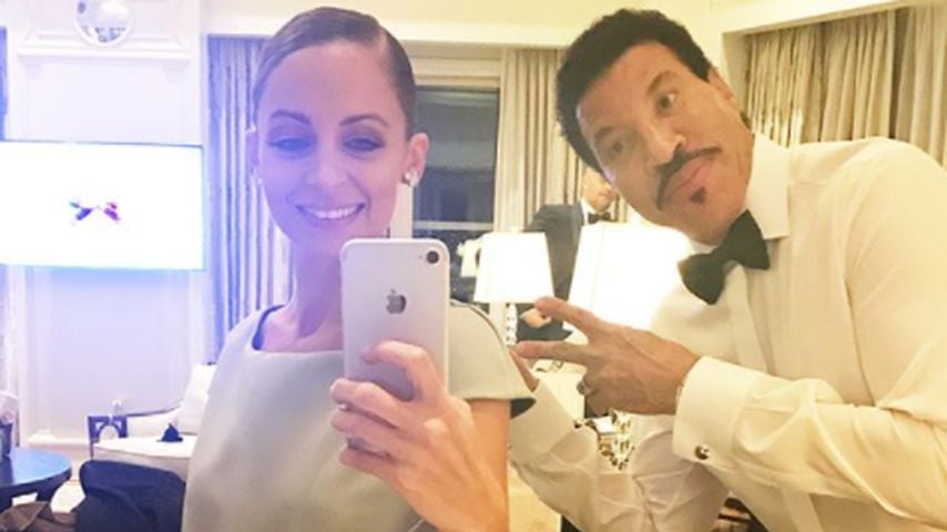 Nicole und Lionel Richie, Dezember 2017