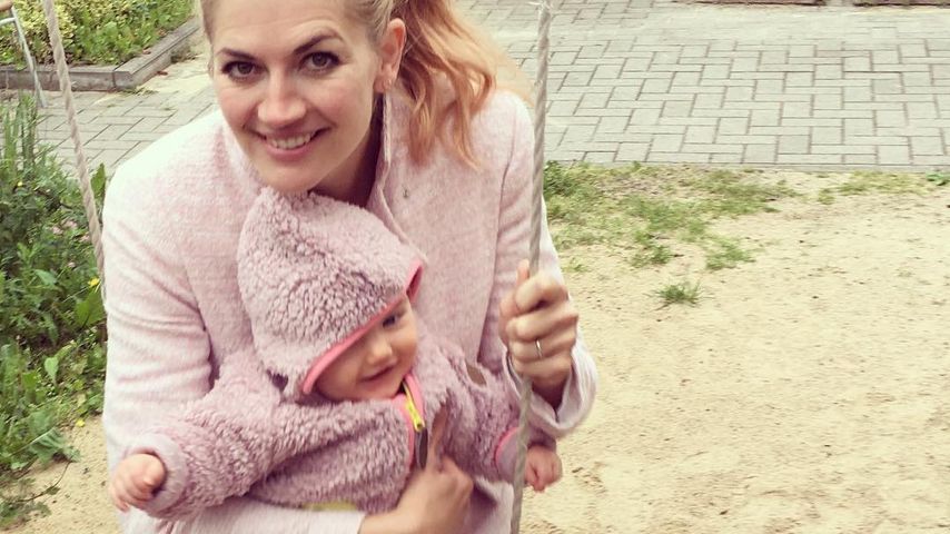Nina Bott und Tochter Luna
