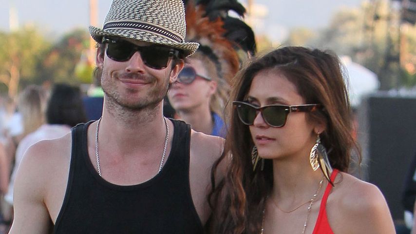 Ian Somerhalder und Nina Dobrev beim Coachella Festival 2012