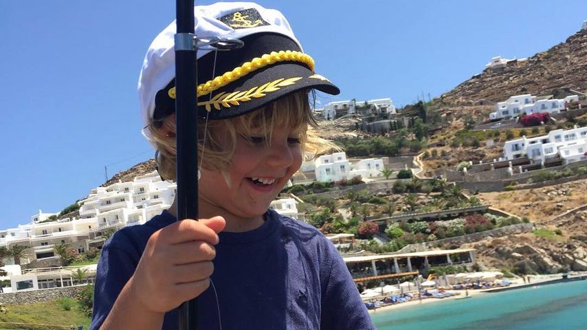 Noah Ambrosio Mazur auf Mykonos