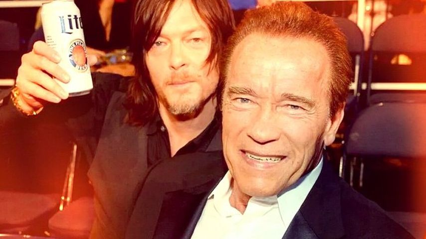 Arnold Schwarzenegger und Norman Reedus