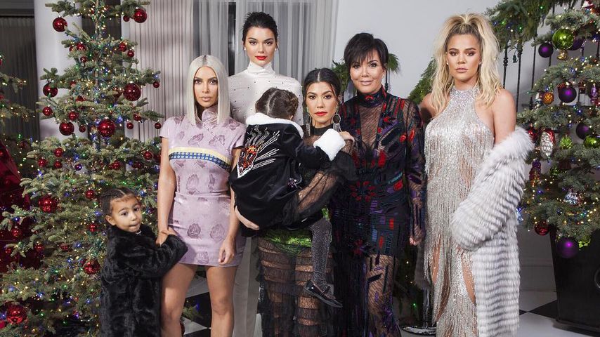 North West, Kim K., Kendall Jenner, Kourtney Kardashian mit Penelope, Kris Jenner & Khloe Kardashian