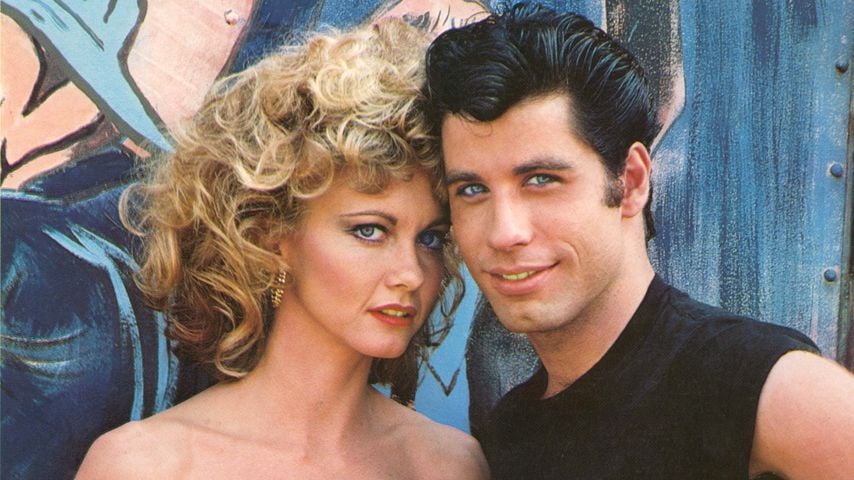 Olivia Newton-John und John Travolta in "Grease"