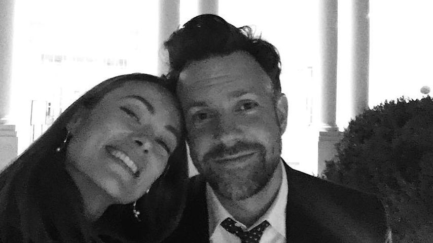 Schauspieler Olivia Wilde und Jason Sudeikis während der Abschiedsfeier von Präsident Barack Obama