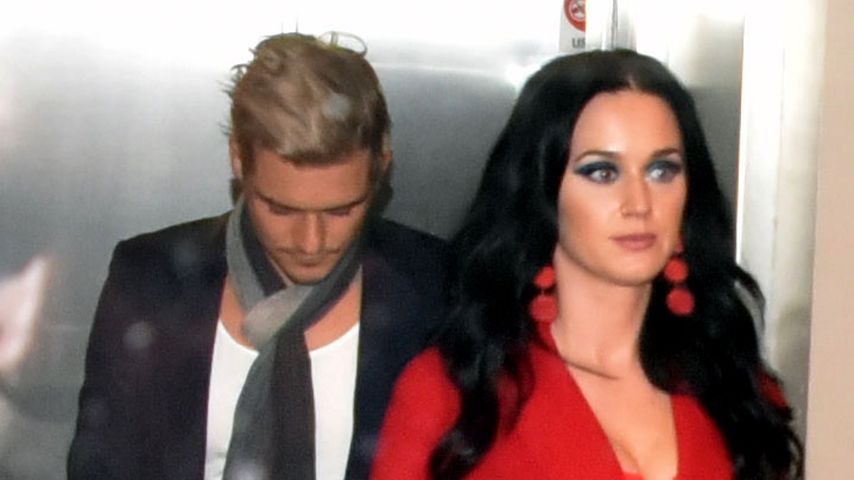 Orlando Bloom und Katy Perry verlassen im November 2016 ein Restaurant in Philadelphia