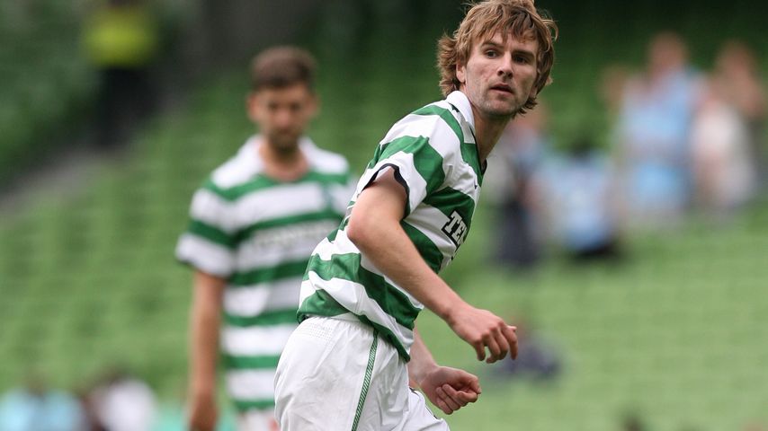 Patrick McCourt bei einem Fußballmatch 2011