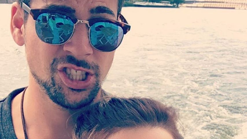 Patrick Cuninka und Denise Temlitz beim Bootstrip auf der Spree