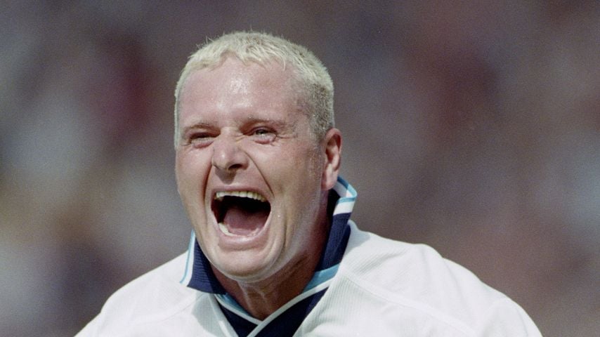 Früherer Fußballprofi Paul Gascoigne, Juni 1996