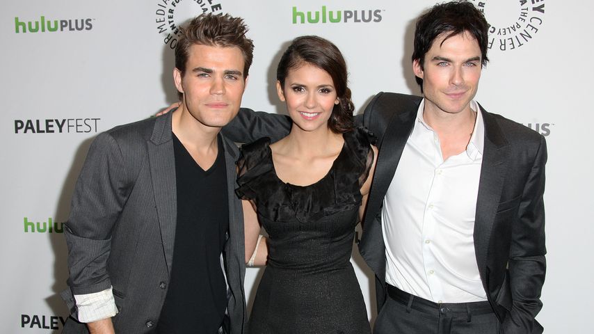 Paul Wesley, Nina Dobrev und Ian Somerhalder