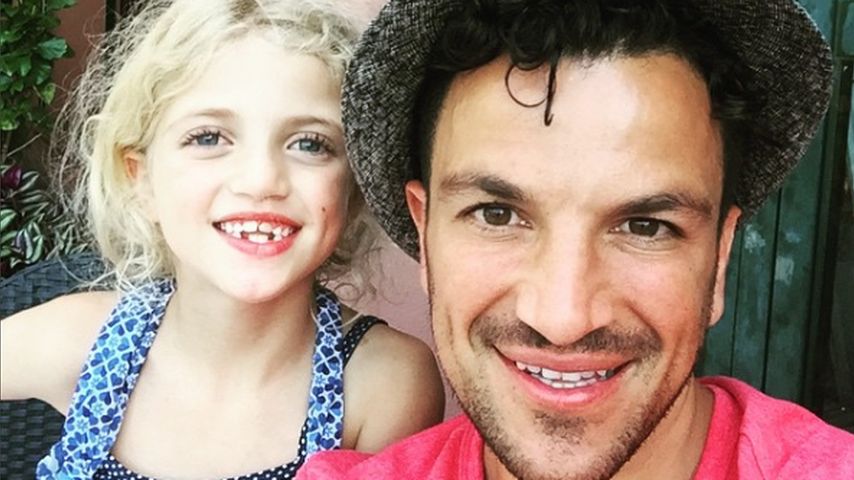 Peter Andre mit seiner Tochter Princess Tiaamii